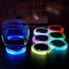 Ruiqas Car Cup Holder LED Light Mat Universal Color Changing