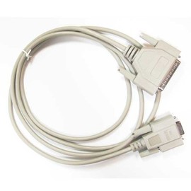 SF Cable, DB9 Female / DB25 Male Null Modem Cable (10 Feet)