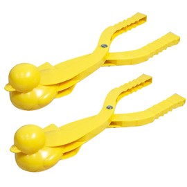 Formemory Snowball Fight, Snowball Maker, Large Size, Winter Sports, Snow Play Tool, Snowball Maker, Snow Scissors, Snowball Fight Secret Weapon, Parent-child Game, Family and Friends, Set of 2 (Ducks)