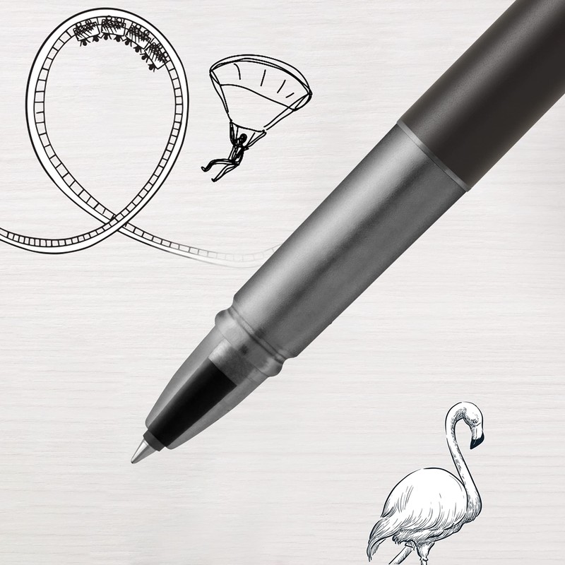 PARKER 2159779Z Parker Ballpoint Pen Vector XL Metallic Black CT