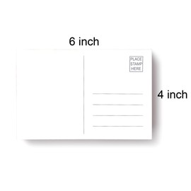 ITZAMNA Colorful Wolf Head Postcards 50 Cards Package