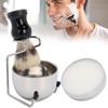4pcs Shaving Brush Set Men Shaving Soap Brush Stainless Steel