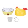 Chicken Shape Rapid Egg Boiler 7 Egg Capacity Automatic Shut