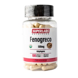 Superlabs Nutrition Fenogreco 500mg 100 cápsulas | Suplemento Alimenticio