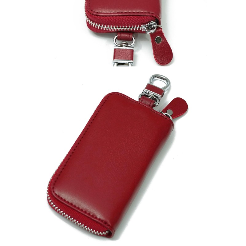 NM.element Smart Key Case, Multi-functional, Card Slot, Genuine Leather, 6