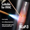 40 Sticks Brazing Rods Bcup-3 5% Silver Solder Phos Copper
