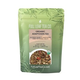 Organic Adaptogen Herbal Tea - 2oz Bag (Approx. 30 Servings) | Full Leaf Tea Co.