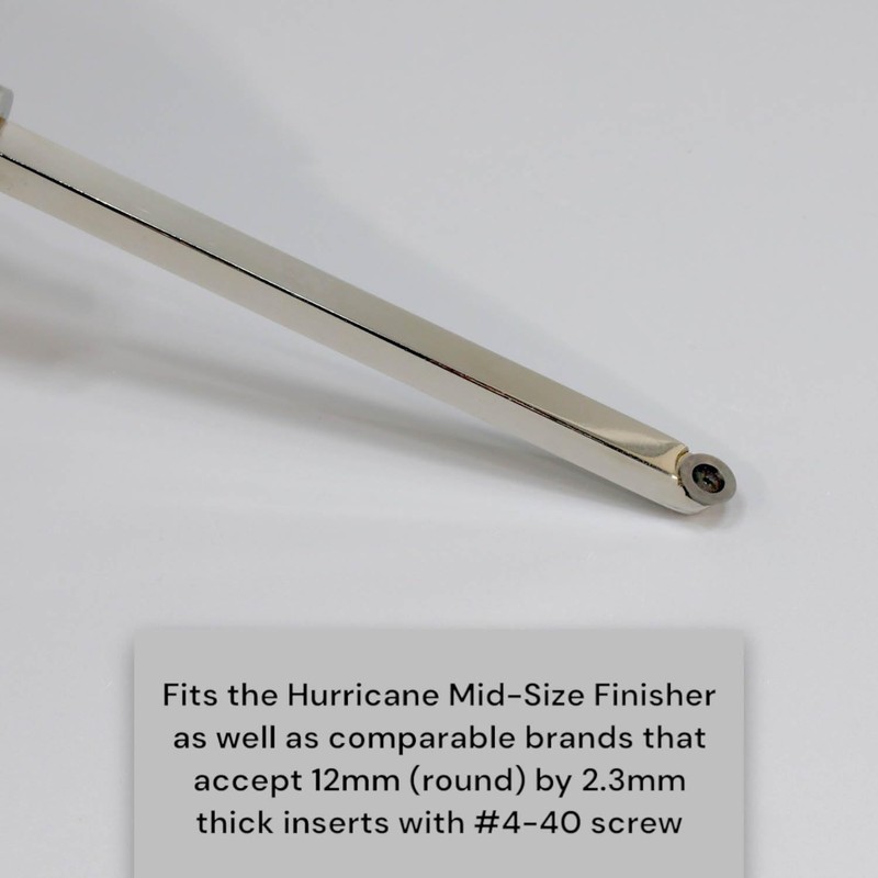 Hurricane Turning Tools, Pro Series, 12mm Round Carbide Replacement Cutter