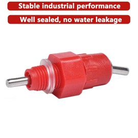 letsFix Chicken Waterer, Nipple+Tee Waterer Kit for Poultry Automatic Poulrty Drinking for Chicken, Quail, Duck, Geese, Turkeys [10 Pack]