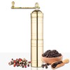 Glios Decorative Handmade Turkish Black Pepper & Coffee Grinder, Refillable