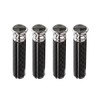 Sandfren 4PCS Carbon Fiber American Flag Car Lock Knobs, Vehicle