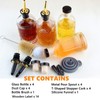 Shining Craft Syrup Dispenser Bottles Set, 4 Pack 7 OZ