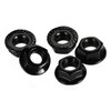 M5 Serrated Flange Nuts Flanged Locknuts, Stainless Steel 18-8 (304),