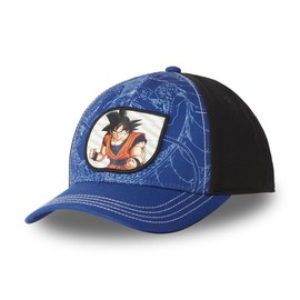 FREEGUN Dragon Ball Z Men's Baseball Cap Buu Original Anime Manga, Black / Blue, One Size