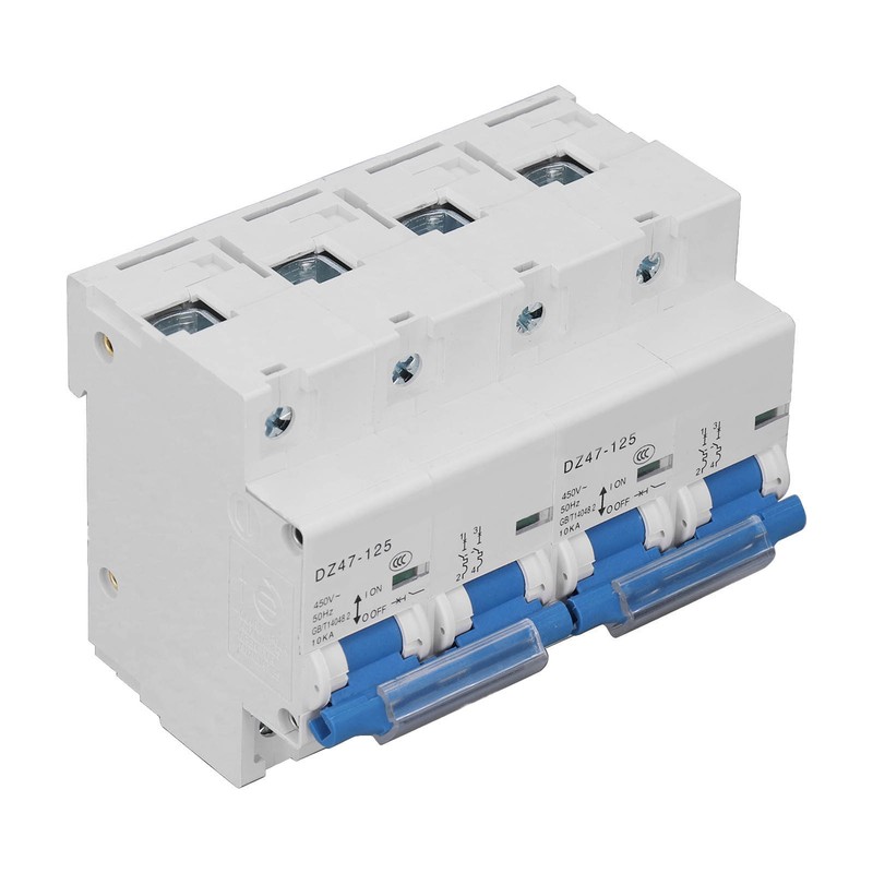 Interlock Circuit Breaker 10KA Breaking Capacity Rail Installation Mini Dual