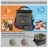 Insulated Cooler Bag Foldable - Waterproof, Leak-proof Lunch Bag with