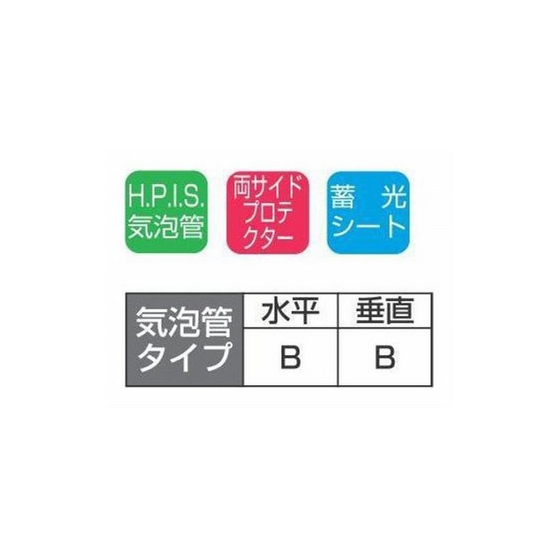 Tajima BX2-S23 Box Type Spirit Level, Standard, 11.0 inches (230