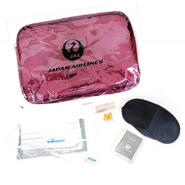 ETRO Pouch JAL Business Class Amenity Set Bordeaux