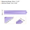 sourcing map 2pcs Folding Straight Ruler 30cm Metric Aluminum Alloy