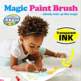 Virellia Magic Paintbrush Set for Kids, Mess Free Magic Art Drawing Toys, Toddler Learning Toys, Arts and Crafts, Preschool Learning Activities for Kids Ages 3-6