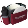 Streamline Discs Cell Disc Golf Starter Bag (Burgundy/Black)