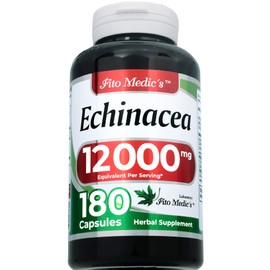 FITO MEDIC'S Lab | echinacea |180 Capsules | echinacea Supplement | Ultra high Absorption.