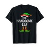 Handsome Elf Matching Family Group Christmas Party T-Shirt