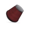 K&N High-Flow Original Lifetime Universal Clamp-On Air Filter: High Performance,