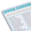 Knock Knock Office Citation Note Pad, Funny Office Notepads &