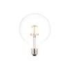 Saxby 76802 E27 LED Filament Globe Dimmable 125mm 6W Warm