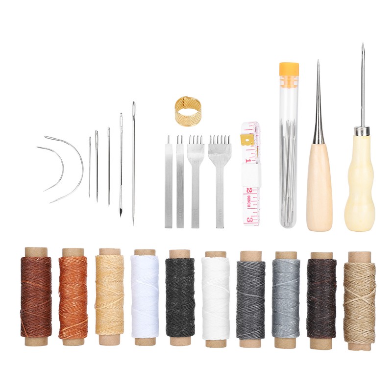 Leather Sewing Set DIY Leather Stitching Repair Kit Working Supplies