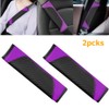 Osilly Carbon Fiber Seat Belt Covers - Soft Shoulder Protection