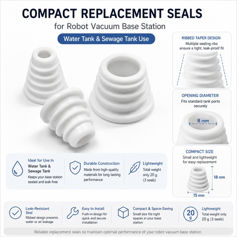 Replacement Water Tank Seal for Narwal J1–J4 Base Stations –