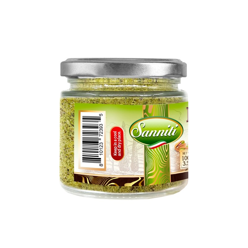 Sanniti Pistachio Flour, 3.5 oz – Fine Pistachio Blend for