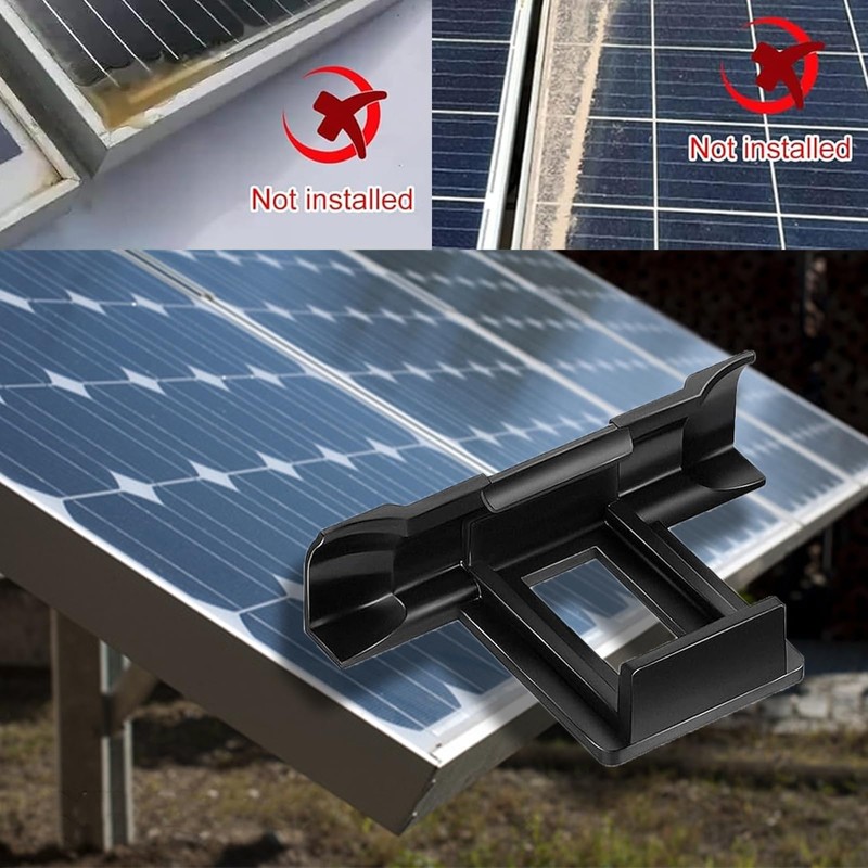 Solar Panel Drainage Clips Solar Panel Mud Removal Clip Water