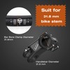 31.8 Bike Handlebar - 25mm, 55mm, 70mm, 90mm,120mm Riser Handlebar