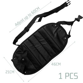 1 Pcs Airplane Footstool, Foldable Hanging Footstool Hammock, Travel Accessories, Travel Footrest, Portable Footstool Hammock for Office, Dorm, Airplane, etc