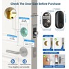 Veise Keyless Entry Door Lock, Electronic Keypad Deadbolt, Keyed Entry,