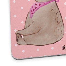 Mr. & Mrs. Panda Tassenuntersetzer Bär Kind 100er Set - Geschenk, Mama, Bierdeckel, Muttertag, Mutter, gläseruntersetzer, Familie, bieruntersetzer, Bierfilzl, Tischuntersetzer