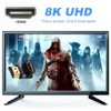 cablecc HDMI Male to HDMI 2.1 Female Vertical Down Angled