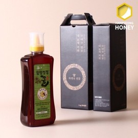 Hampyeong Butterfly Honey Jeolla Province Natural Natural Naves Honey 1kg Gift Set Honey Castle Peak / 함평나비꿀 전라도 순수 자연산 감로꿀 1kg 선물세트  벌꿀성적서 동봉