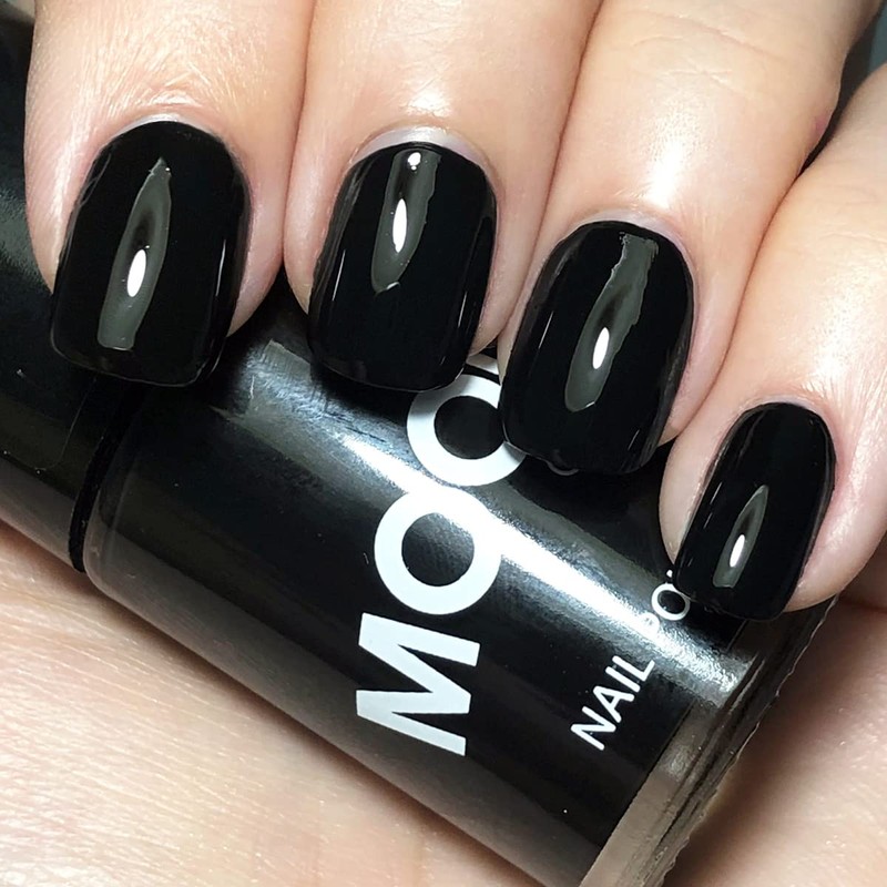 Moon Glow - UV nail polish, black, 15 ml