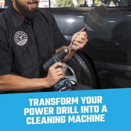 Chemical Guys Ball Buster Wheel and Rim Speed Polisher - Wheel Cleaner Drill Attachment for Safe & Easy Cleaning Hard-to-Reach Areas on Cars, Trucks, SUVs, RVs, and Motorcycles