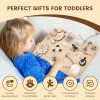 Pithfor Tabla Montessori De Madera Para Actividades