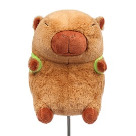 Capybara Golf Club Head Cover, Golf Hybird Headcover Funny, Club Head Protector for Hybird and Irons, Plush Animals Driver Headcover Gift for Men Women