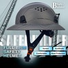 SAFEBUILDER Full Brim Hard Hats Construction Hardhats Safety Helmet Vented