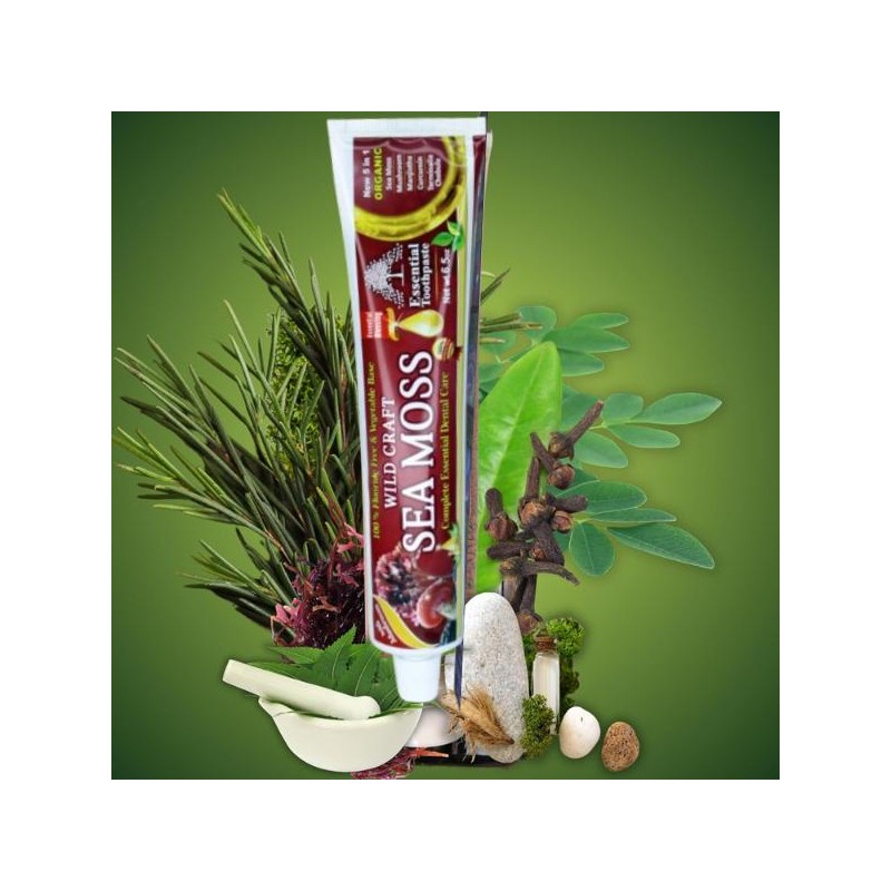 Organic Sea Moss Toothpaste teeth Whitening 6.5oz - Quantity: 1