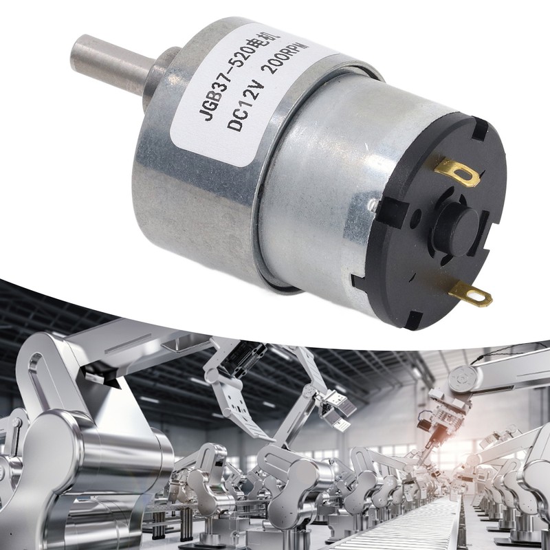 Gear Motor DC 12V Speed Reduction Geared Motor with Hall