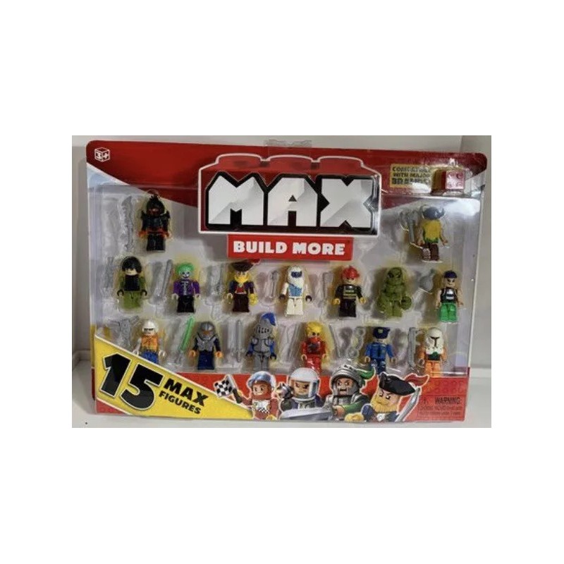 Max Zuru Max build more Blocks 15 character Max Figures