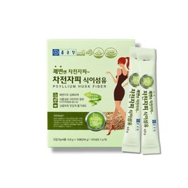 Chong Kun Dang Psyllium Husk Dietary Fiber Stick Kwaebyunen Powder Powder Nutrient 30 Packets 1 Box / 종근당 차전자피 식이섬유 스틱 쾌변엔 배변 가루 분말 영양제 30포 1박스